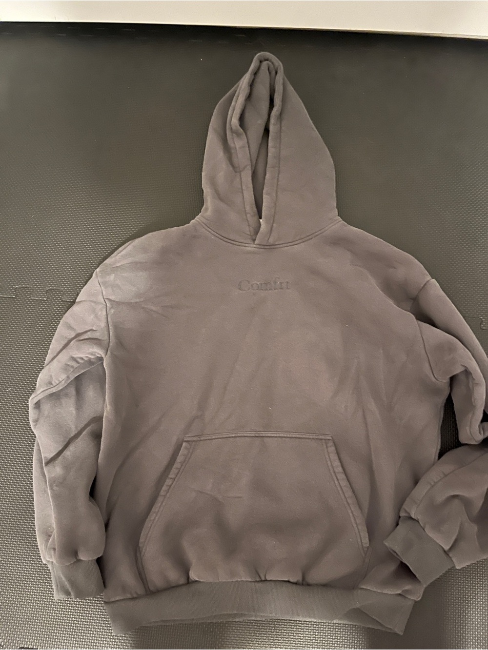 Comfrt EUC Signature Hoodie Steel Gray XL